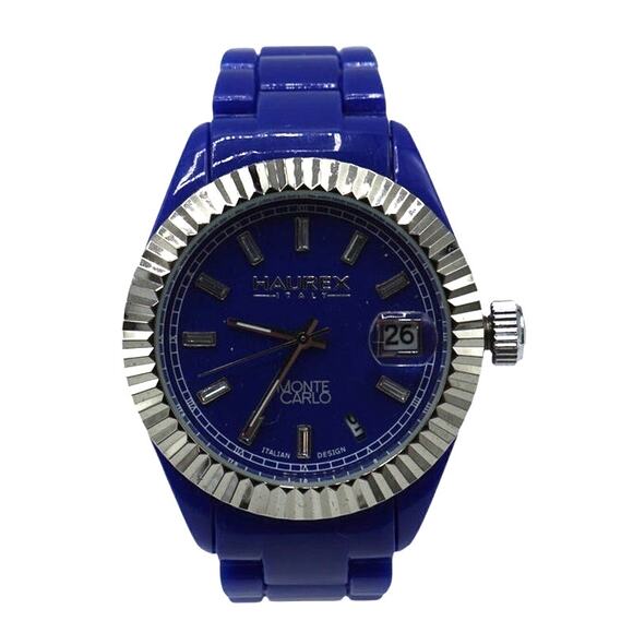 Haurex Italy Women's Monte Carlo Double Crystal Bezel Ring Watch - Picture 1 of 6